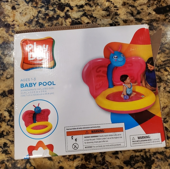 Butterfly baby pool - Picture 5 of 6